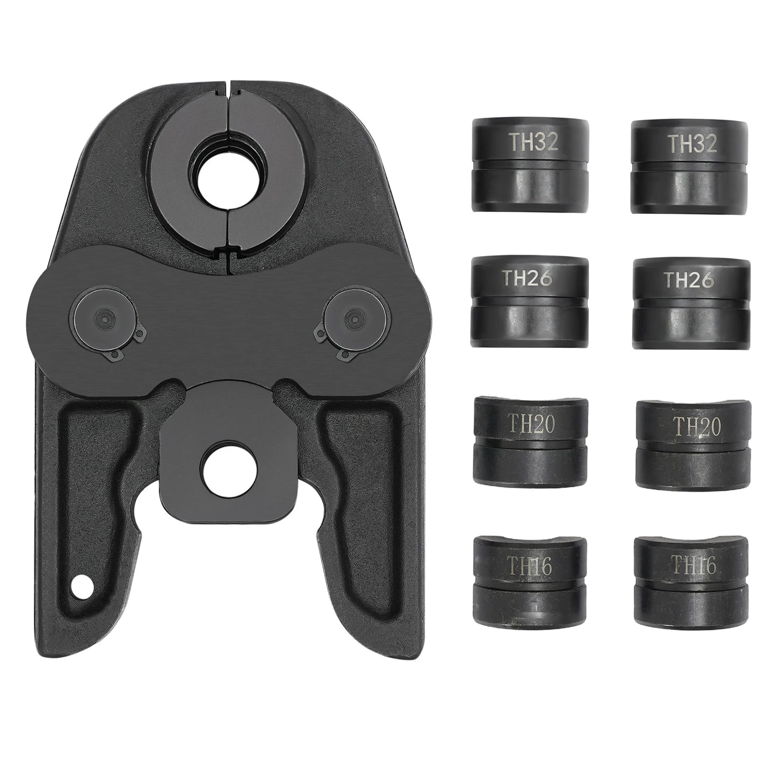 Jaw + Molds TH16, TH20, TH26, TH32 Hydraulic pex-al-pex Tube Fittings Pipe Crimping Tool Pliers