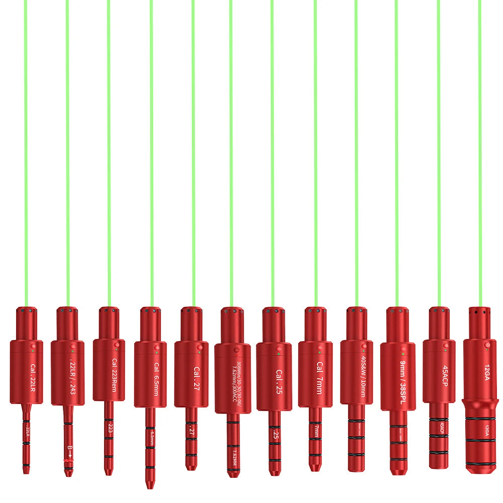 22LR multifunctional magnetic red green light trainer, dual-purpose for training and calibration