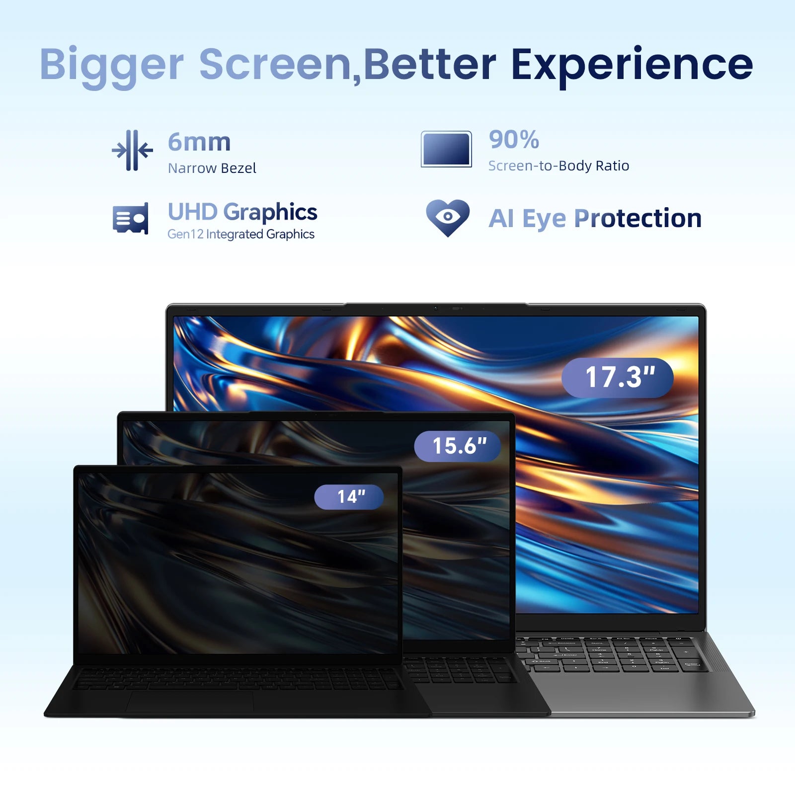 Teclast F17Plus Laptop, 17.3 Inches, for Intel N150, 16Gb Ram 512Gb Ssd, Windows 11 Pro, Notebook with 180 Rotation °   Mini-Hdmi Backlit Keyboard