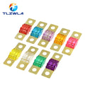 ANS FUSE 20A 30A 40A 50A 60A 70A 80A 100A 125A 150A 175A ANL Gold Plated Stud Car Fuses Mini Car Stereo Audio AFS Fuse
