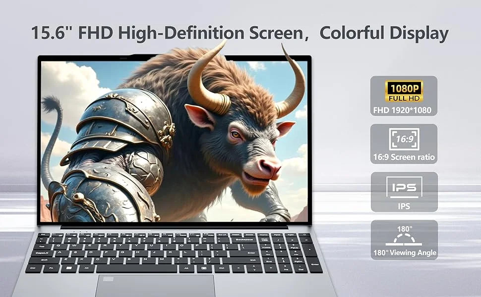 15.6 inch Laptop windows 11 Intel Core i9 10980HK 16GB RAM 1TB SSD Ultra thin Computer Fingerprint Gaming Notebook PC Business