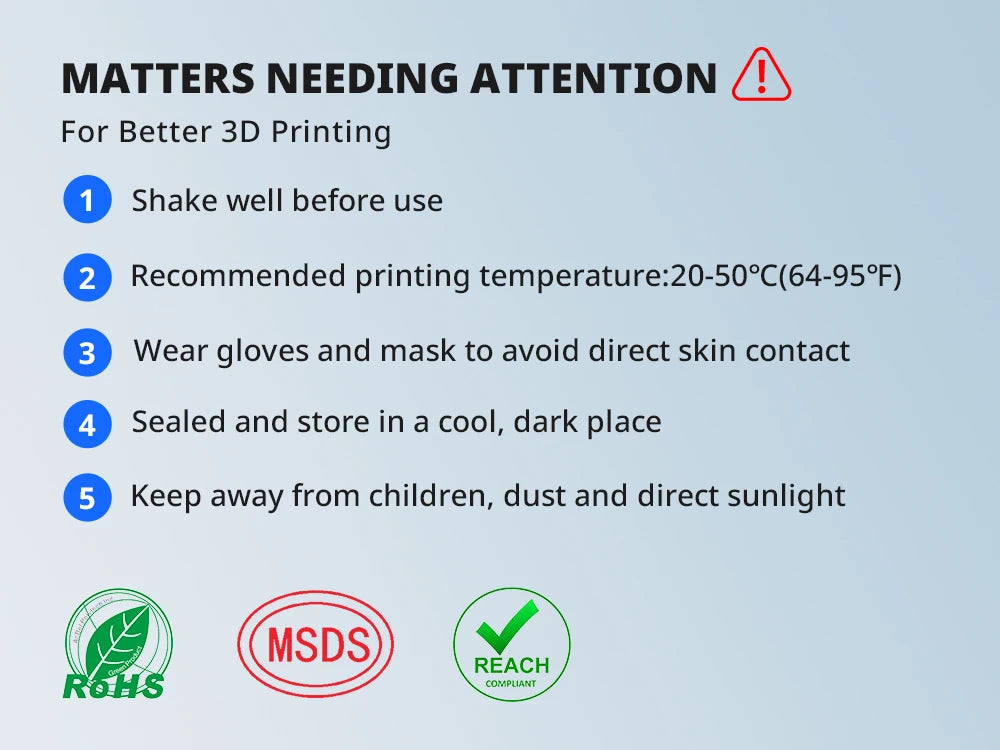 ANYCUBIC 3KG ABS-Like Resin 3.0 Water-Washable UV 405nm Photopolymer Resin 3D Resin High Precision for LCD 3D Printer