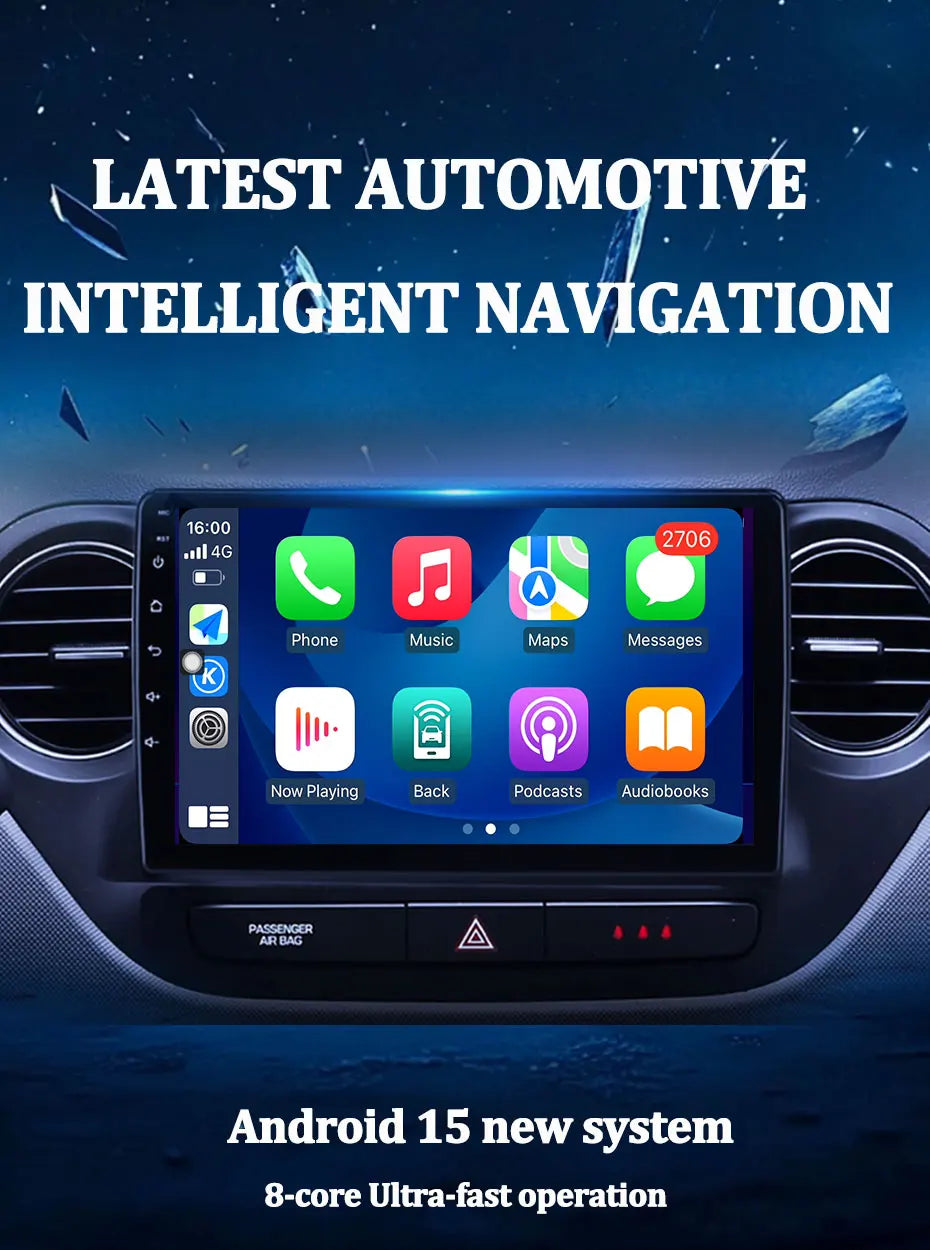 Android 15 for Ford Transit 2015 - 2018 Qualcomm Snapdragon Navigation 4G WIFI  Multimedia Player Auto Carplay auto BT