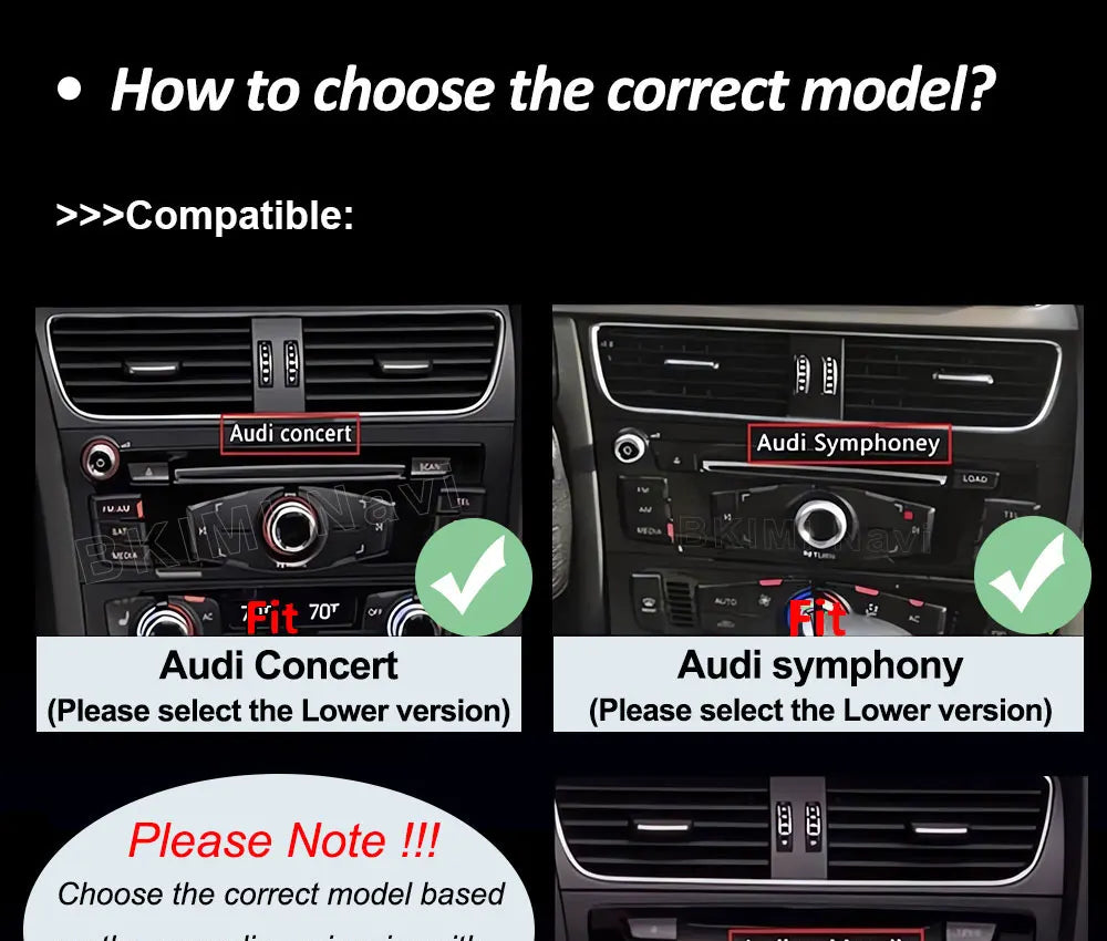 Android OS Car Radio for Audi Q3 2013 2014 2015 2016- 2018 Video Multimedia Player 4G GPS Navi Carplay Auto Accessories DSP BT