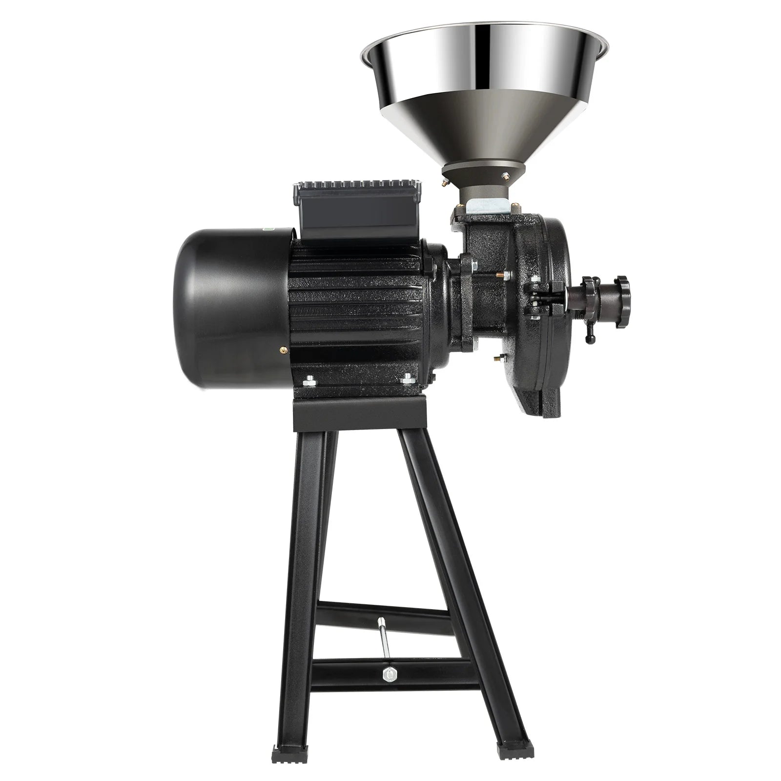 Electric Grain Mill,Dry Grain Wheat Grinder Coffee Bean Milling  and Grinding Machine ,with Stainless Steel Funnel,110/220V