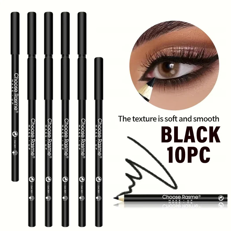 30Pcs Waterproof Lasting Liquid Eyeliner Wholesale No Ink Leakage Smooth Quick-Dry Black Coffee Eyeliner Gel Non-fading Makeup