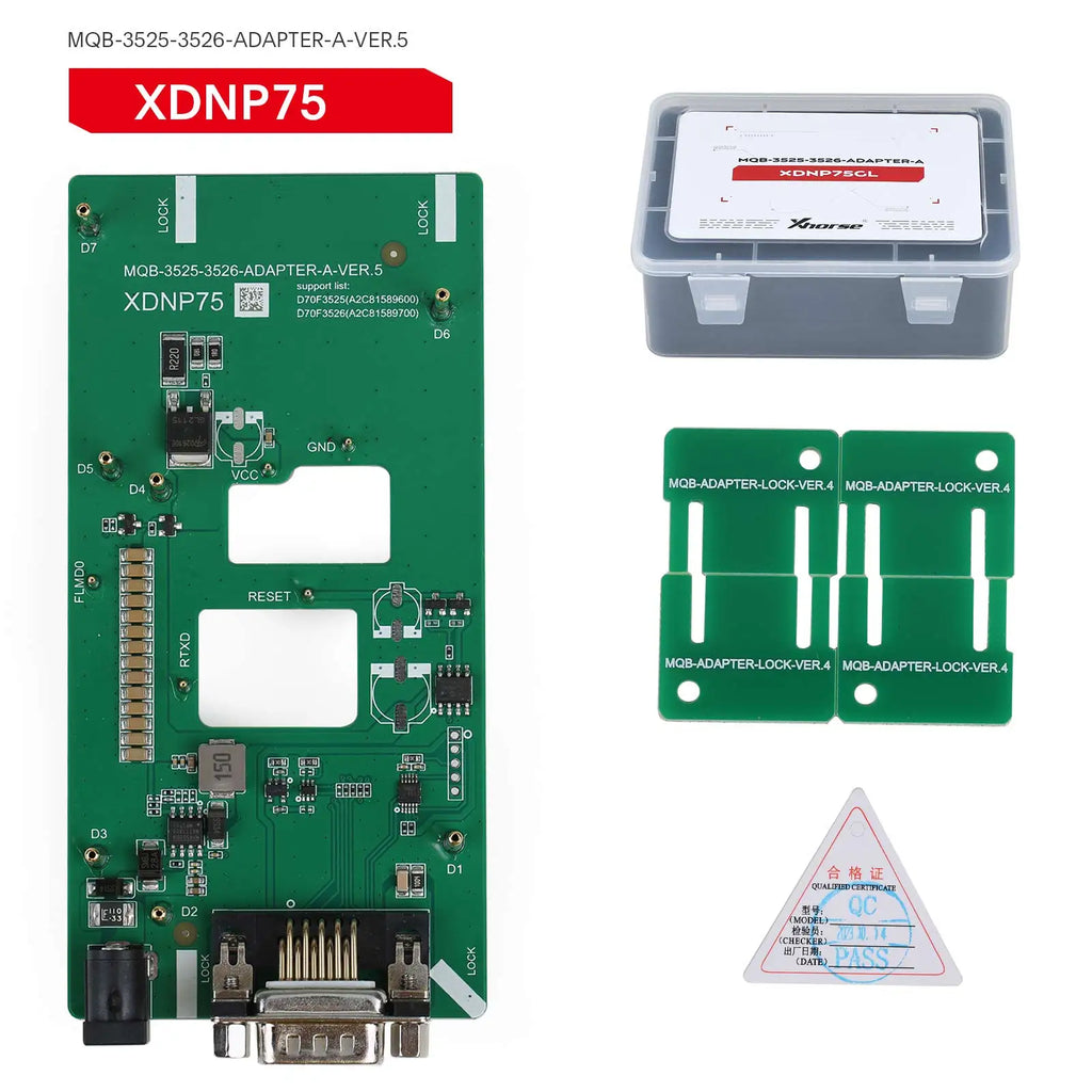 In Stock Xhorse XDNPM3GL MQB48 Solder-Free Adapter 13pcs Full Set Work with Multi-Prog, VVDI Prog, Key Tool Plus