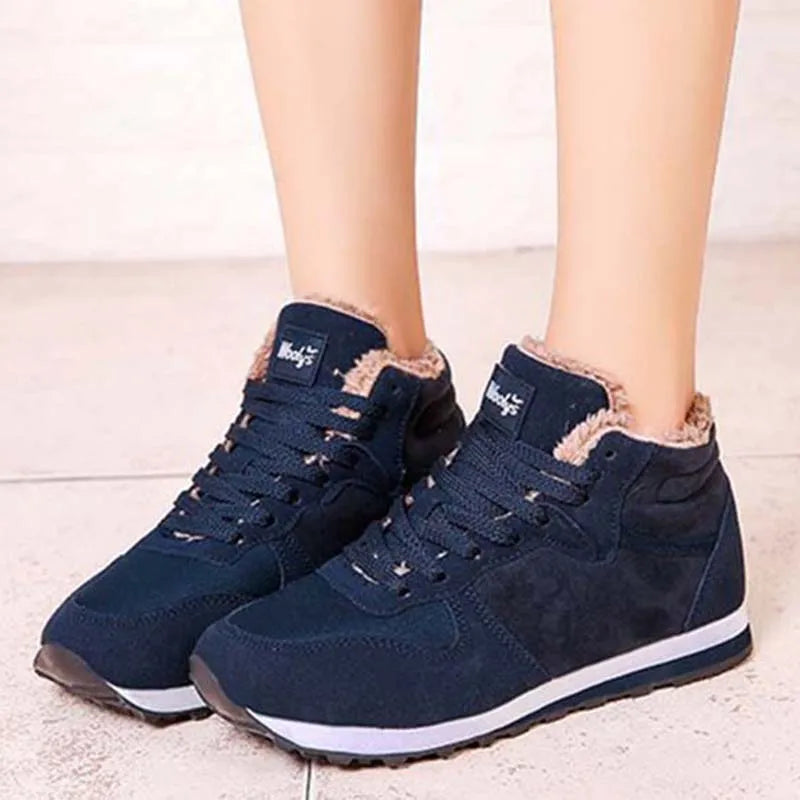 2026 Men Boots Winter  Sports Ankle Boots Thickened Plus Size Women Casual Fashion Short Boots Cotton Shoes Platform Snow Boots