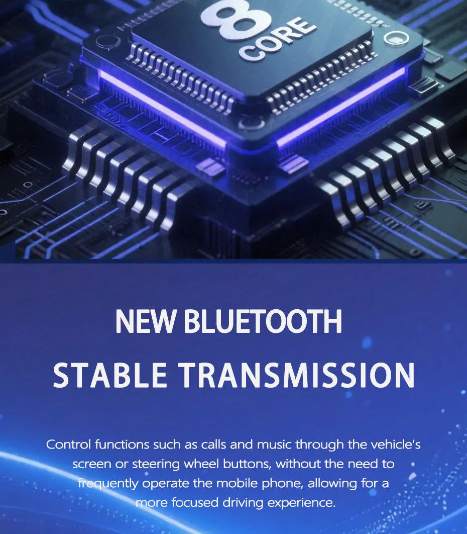 Android 15 for Ford Transit 2015 - 2018 Qualcomm Snapdragon Navigation 4G WIFI  Multimedia Player Auto Carplay auto BT