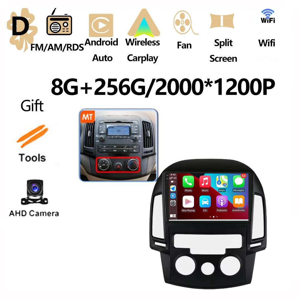 Android OS For Hyundai I30 2006 2007 2008 2009 2010 2011 Car Radio Multimedia Player DSP Stereo WiFi GPS Navigation Head Unit