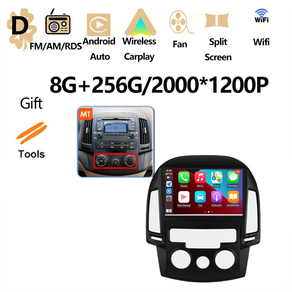 Android OS For Hyundai I30 2006 2007 2008 2009 2010 2011 Car Radio Multimedia Player DSP Stereo WiFi GPS Navigation Head Unit