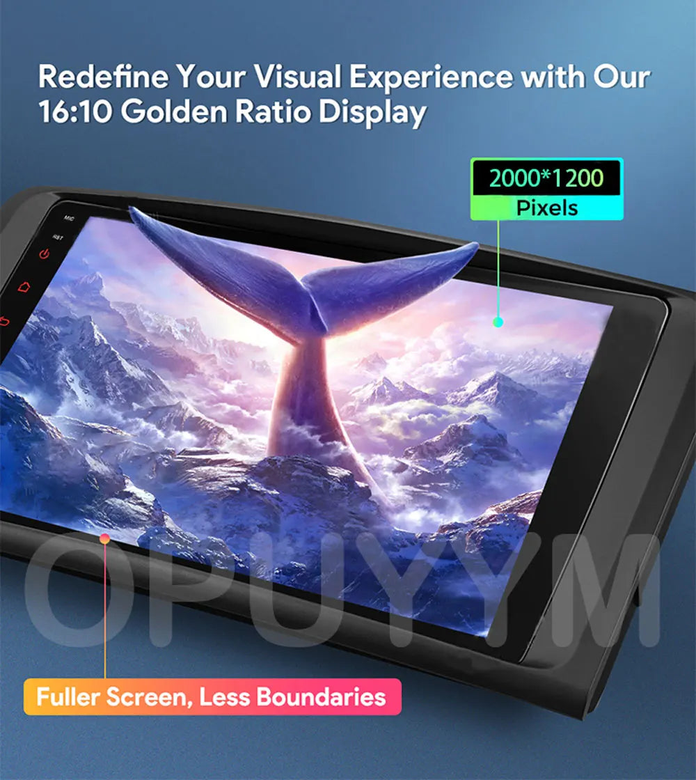 Android 14 For Hyundai i10 2 2013 -2018 LHD 2K QLED Stereo Car Radio Multimedia Video Player GPS AI Voice CarPlay 4G Navigation
