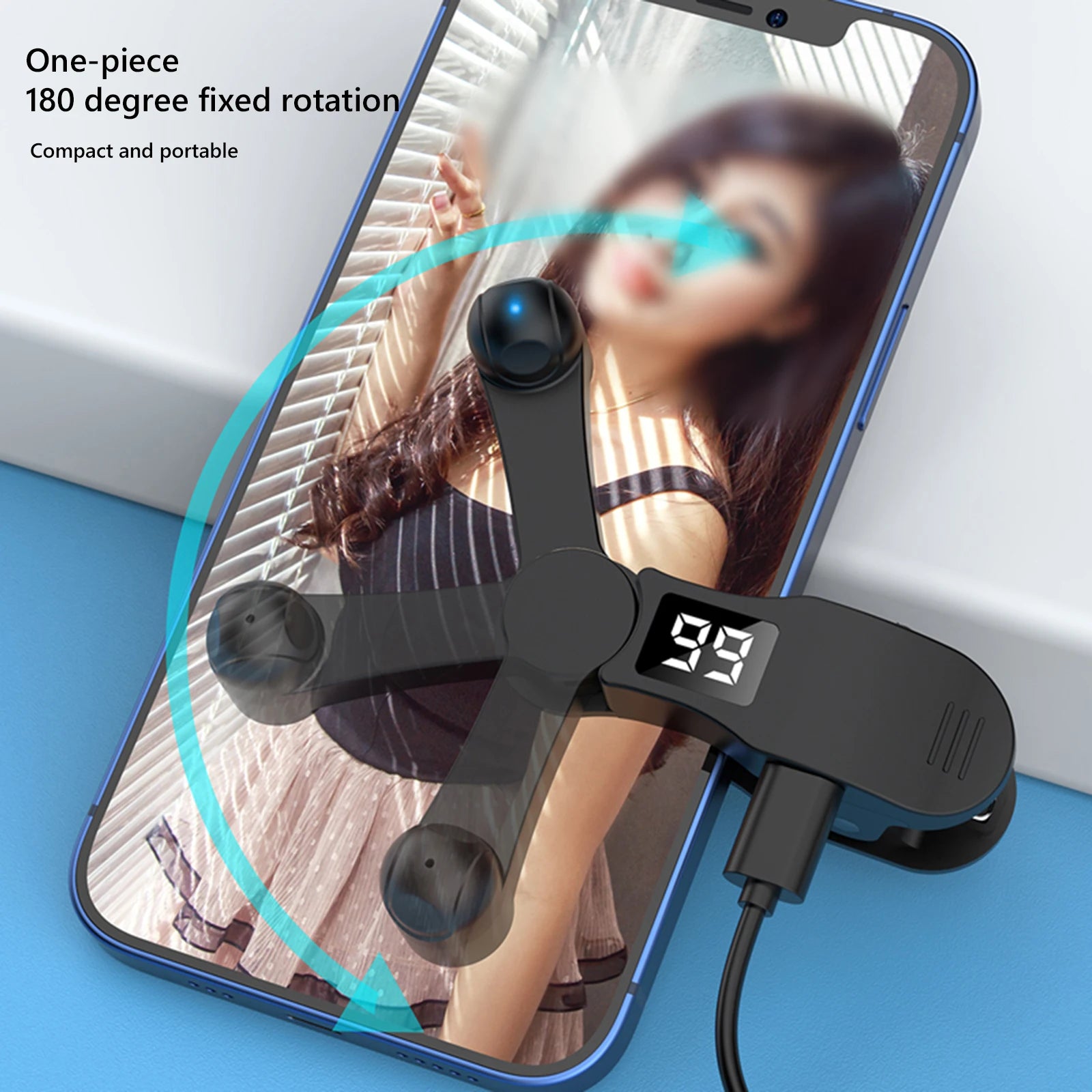 Automatic Screen Clicker Electric Auto Page Turner for Kindle Paperwhite BT5.3 Remote Control Camera Finger Clicking Device