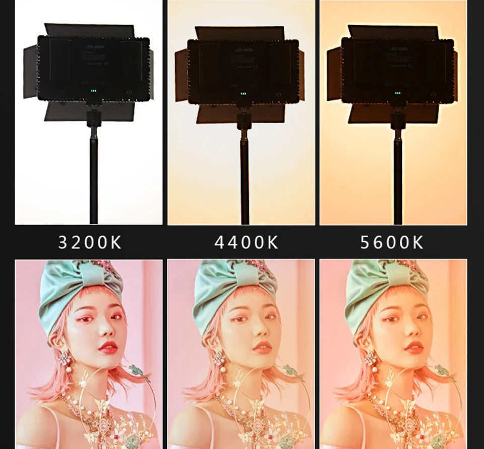 LED Photo Studio Light For Youbute Game Live Video Lighting On Camera 40W/50W Portable Video Recording Photography Panel Lamp