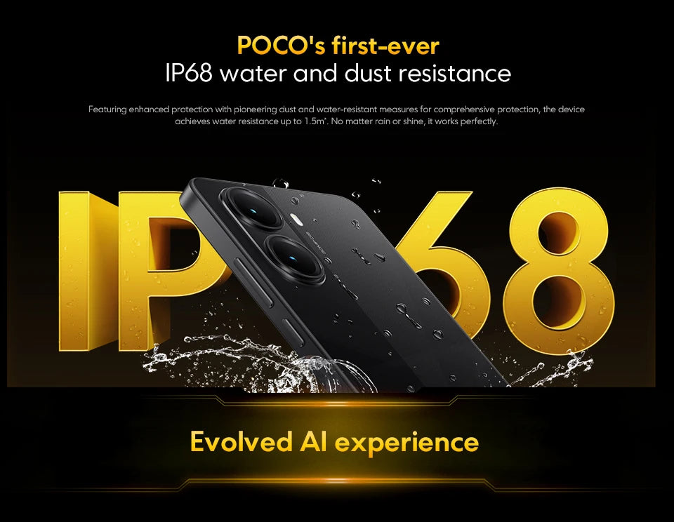 POCO X7 Pro Global Version Cellphone 256GB / 512GB Dimensity 8400-Ultra 6.67" 120Hz Display 6000mAh 5G NFC