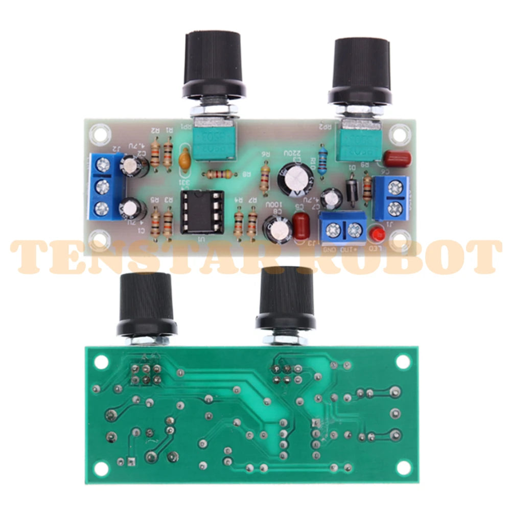 High-Precision Single Supply Low Pass Filter Board Wubwoofer Preamp Board 2.1 Channel DC 10-24v 22hz-300hz