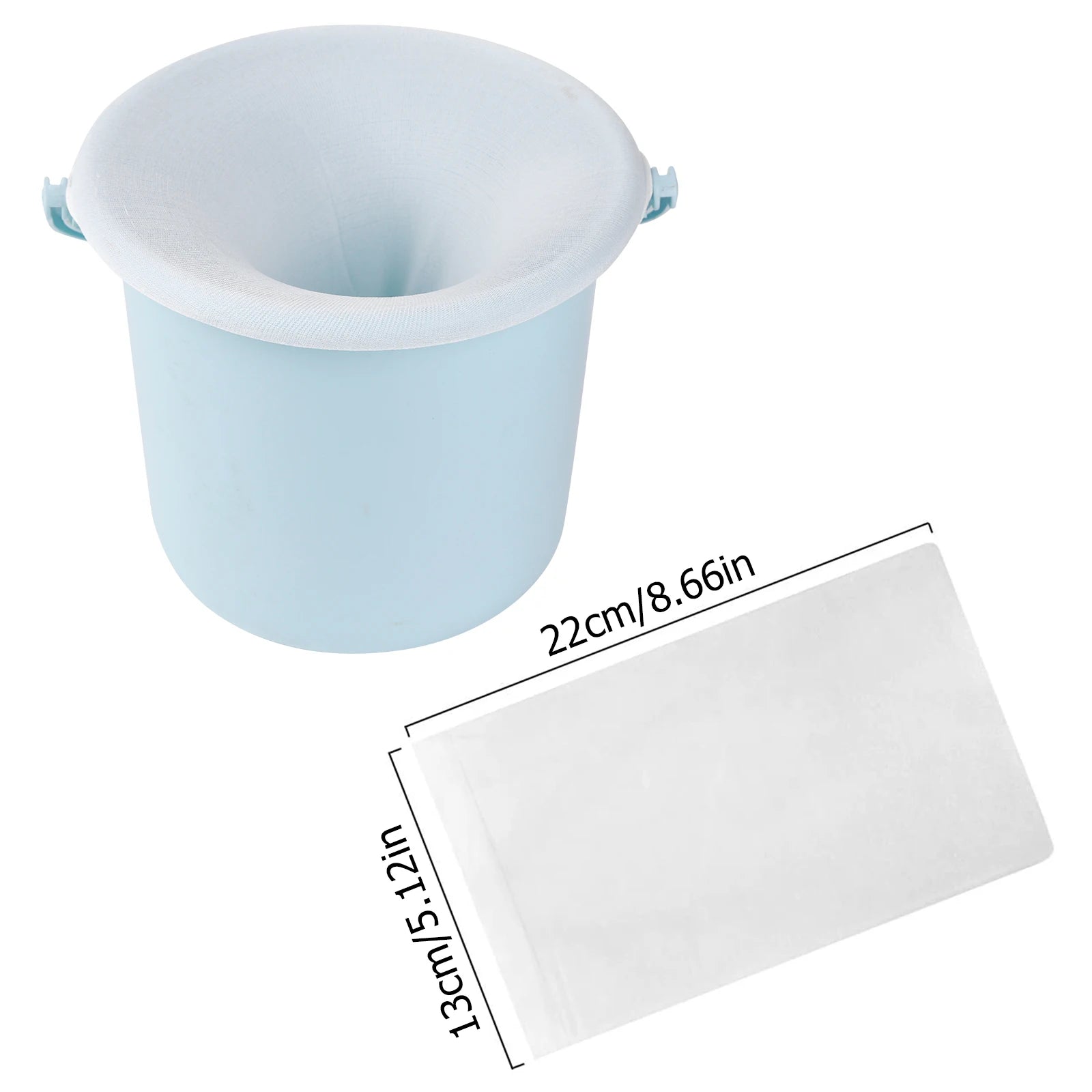 5-50pcs Pool Skimmer Socks Elastic Nylon Mesh Design Pond Debris Leaves Filters Basket Skimmers Swimming Pool Clean Accessories