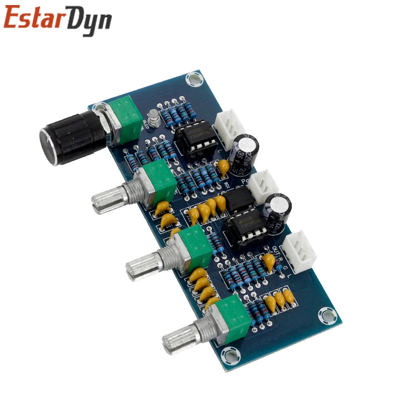 XH-A901 NE5532 Tone Board preamp Pre-amp With treble bass volume adjustment pre-amplifier Tone Controller For amplifier Board