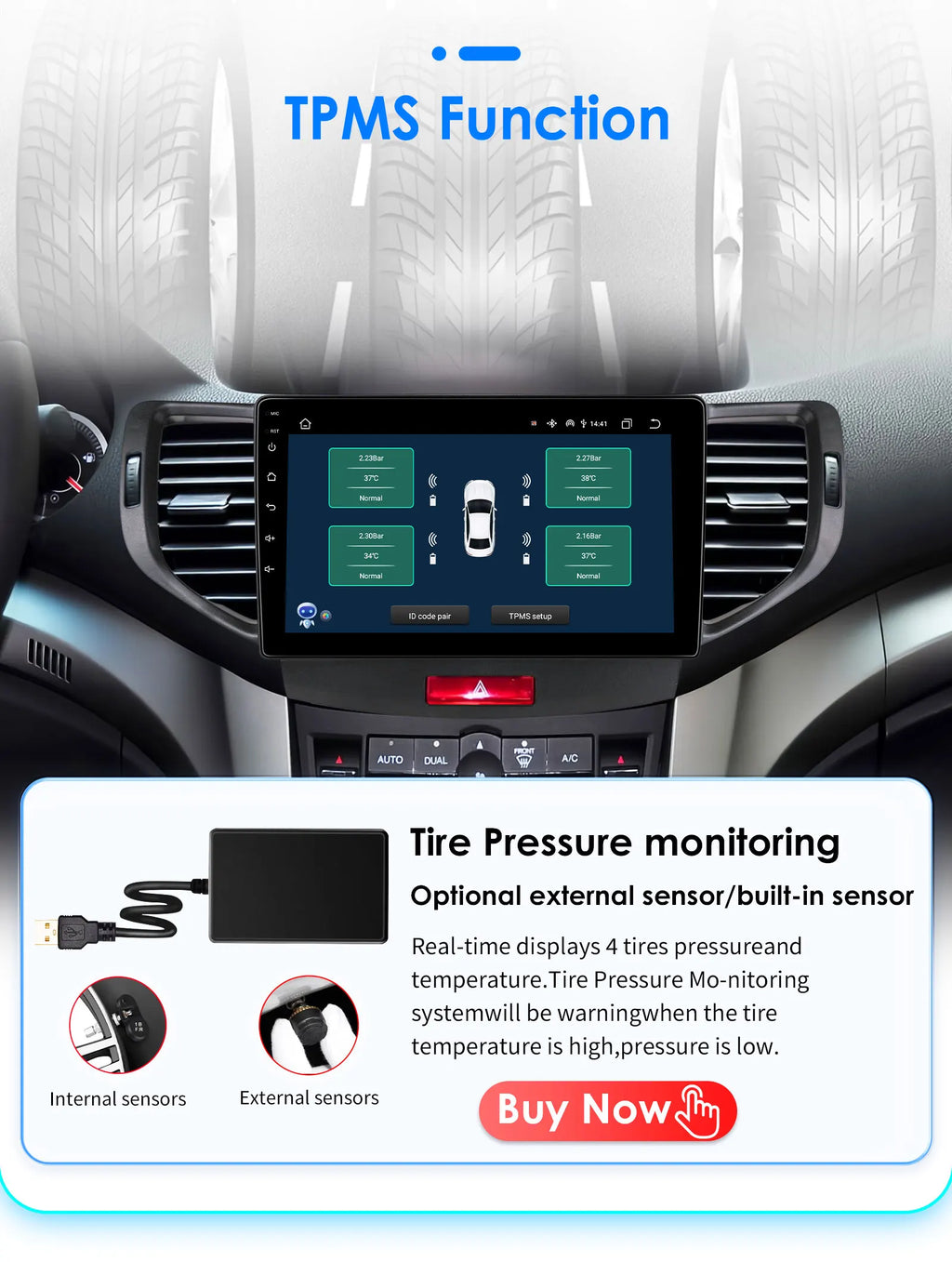 Android 12 for Honda Accord 8 Acura TSX 2008-2012 Auto radio Multimedia Video player GPS navigation Stereo 2din RDS DSP Carplay