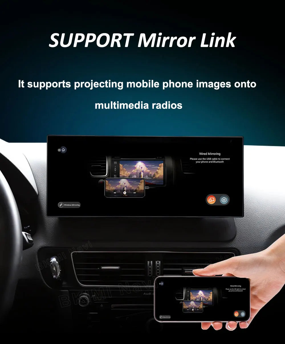 Android OS Car Radio for Audi Q3 2013 2014 2015 2016- 2018 Video Multimedia Player 4G GPS Navi Carplay Auto Accessories DSP BT