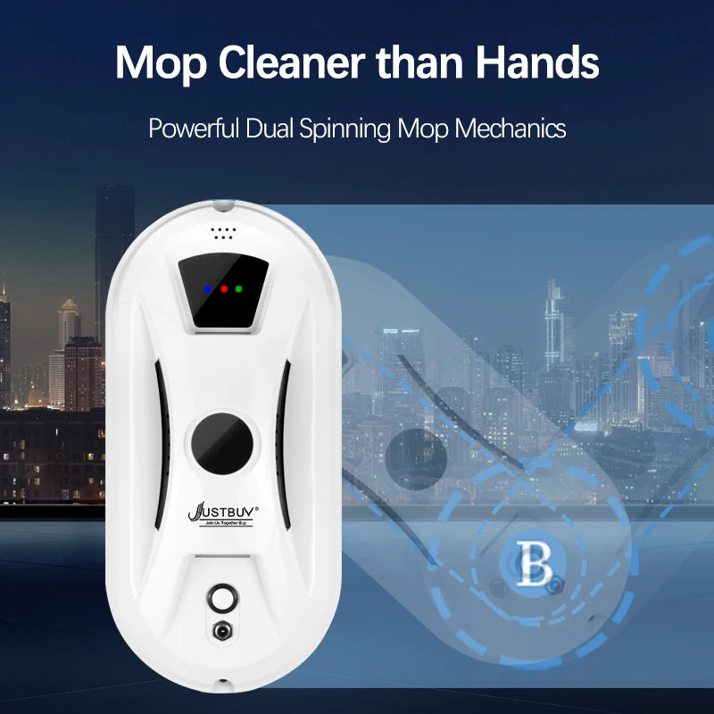 Window Robot Vacuum Cleaner Auto Working Electric Glass Limpiacristales Remote Control For Home
