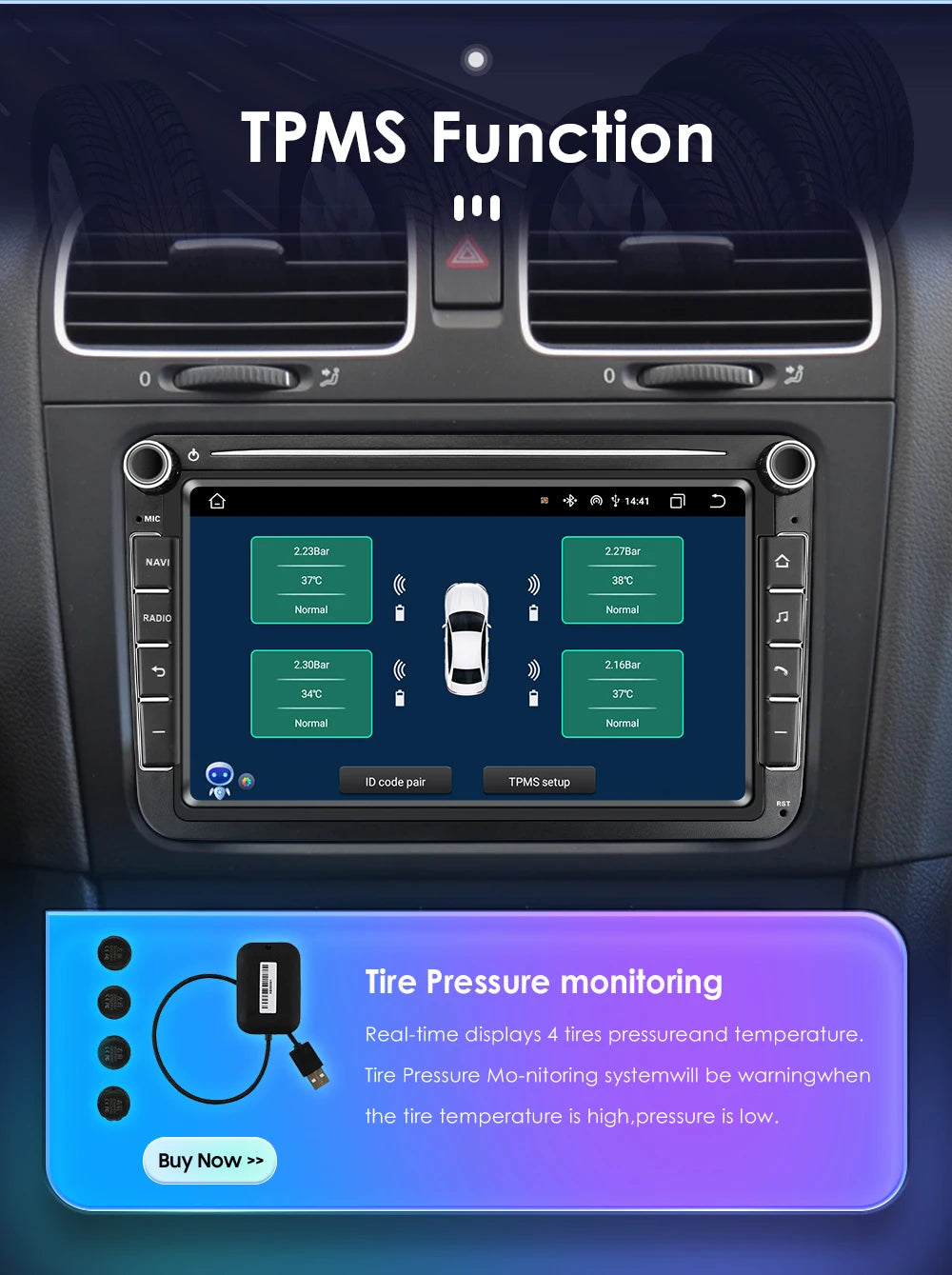 For Volkswagen Passat B6 VW Golf 5 Transporter Polo Jetta Skoda Seat Android 14 Carplay 2 Din Car Radio Multimedia Player GPS 4G