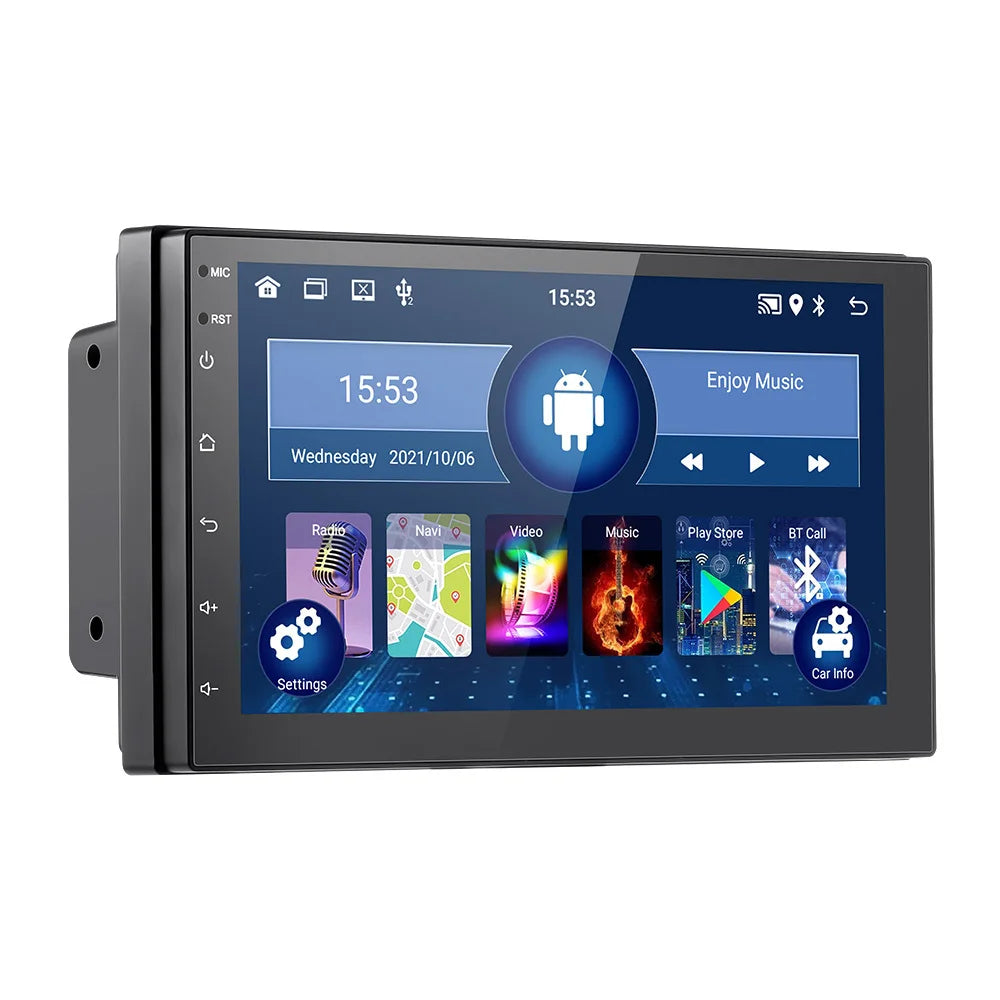 Car Radio 2 Din Multimedia Video Player Carplay Android Auto Android 13 Universal 7 Inch 2 din android Navigation Auto Stereo