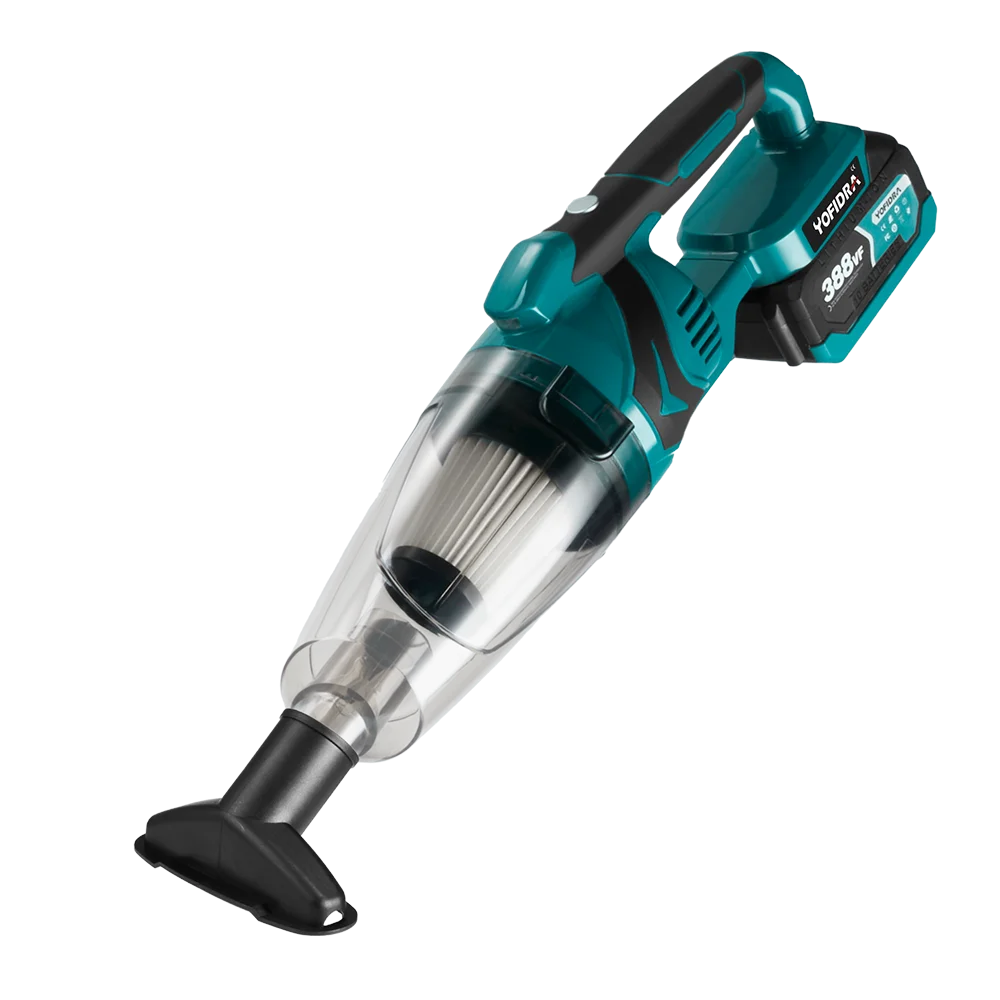 YOFIDRA 1500W Electric Vacuum Cleaner Cordless Multi-function Cleaner Handheld Cleaning Snow Dust Tool For Makita Battery Pin