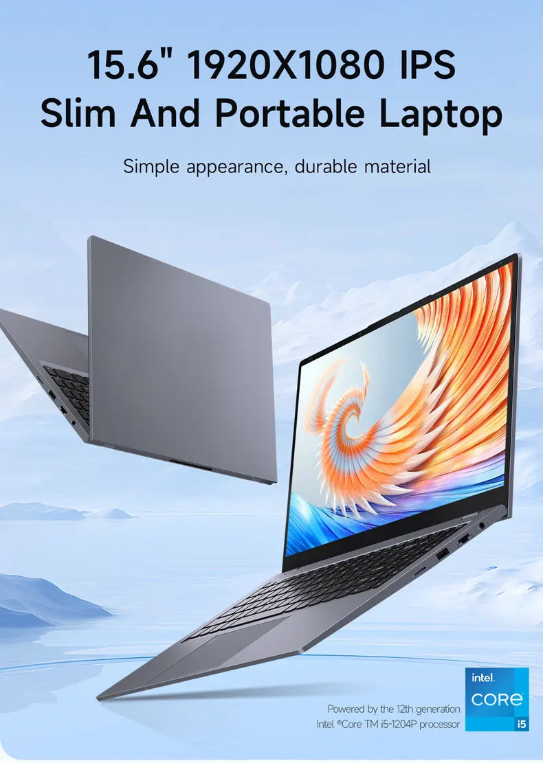 Pc Notebook Computer Core I5 Laptop 12Th Ultra 12 Core 1 Tb SSD 2.5K IPS Display Laptop Brand New