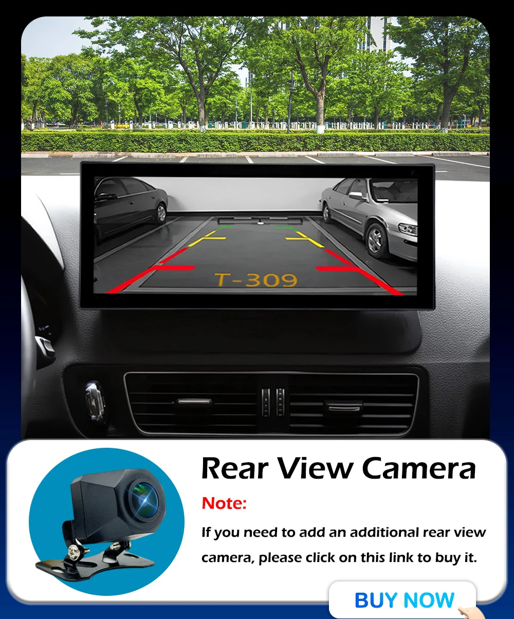 Android OS Car Radio for Audi Q3 2013 2014 2015 2016- 2018 Video Multimedia Player 4G GPS Navi Carplay Auto Accessories DSP BT