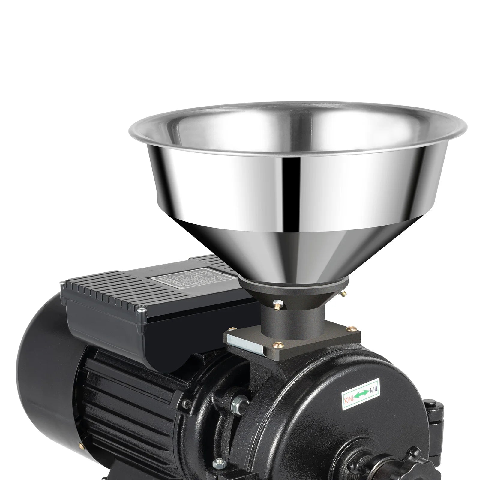Electric Grain Mill,Dry Grain Wheat Grinder Coffee Bean Milling  and Grinding Machine ,with Stainless Steel Funnel,110/220V