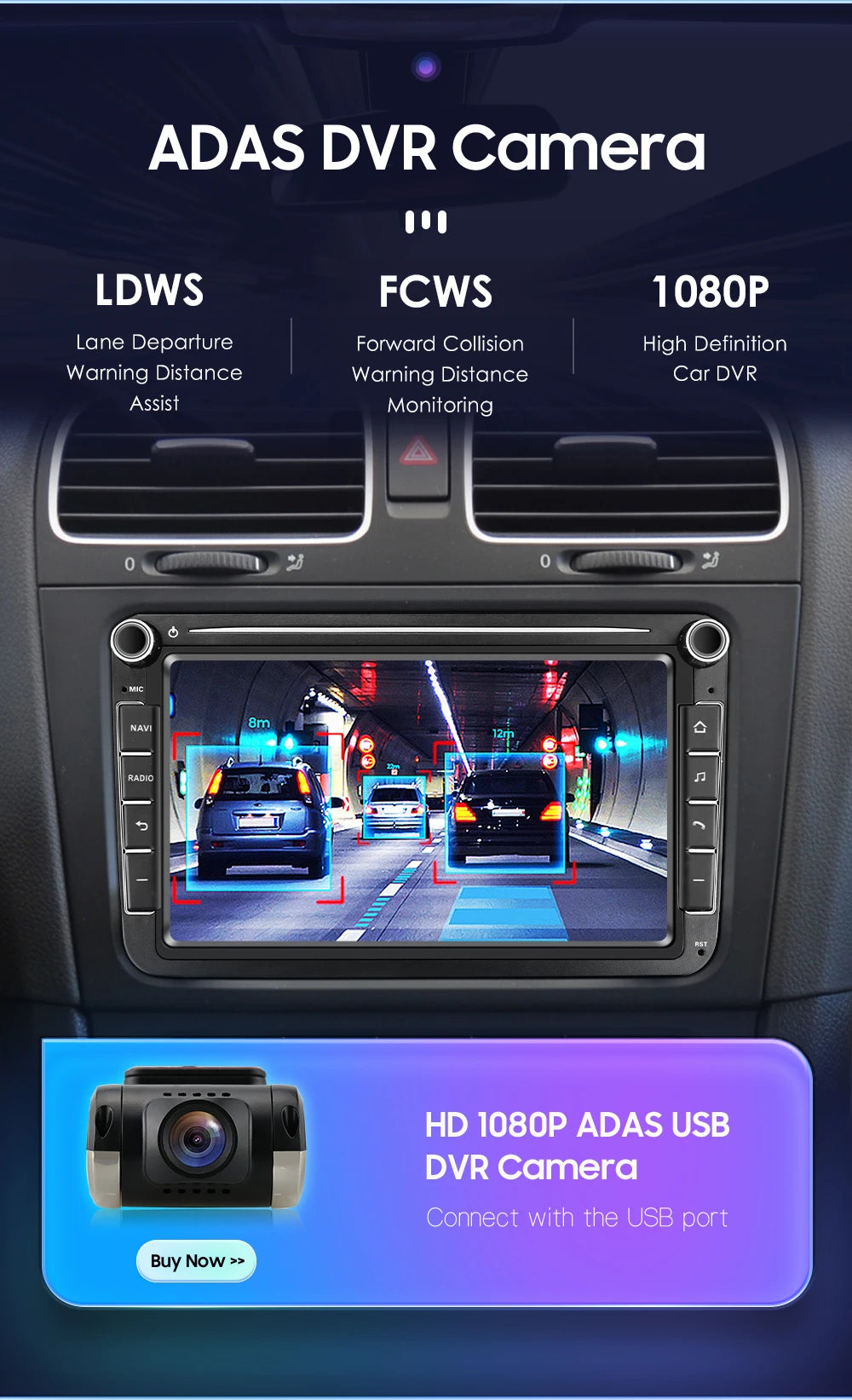 For Volkswagen Passat B6 VW Golf 5 Transporter Polo Jetta Skoda Seat Android 14 Carplay 2 Din Car Radio Multimedia Player GPS 4G