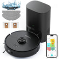 Lubluelu L15 Max  Robot Vacuum Mop Combo 5500Pa Robot Vacuum Auto-Charging  5 Maps 24 No-go Zones 3 In 1 Robot Vacuum Cleaner