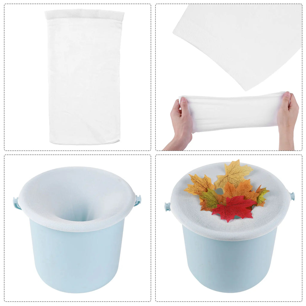 5-50pcs Pool Skimmer Socks Elastic Nylon Mesh Design Pond Debris Leaves Filters Basket Skimmers Swimming Pool Clean Accessories
