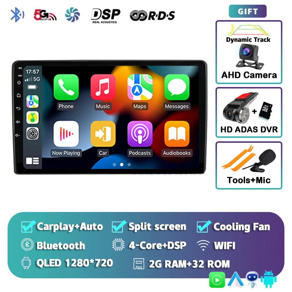 Android 15 Car Radio For Fiat Ducato 3 2006-2022 For Peugeot Boxer 2 2006-2022 For Citroen Jumper 2 2006-2022 Multimedia Stereo
