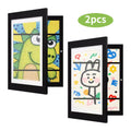 Kids Art Frames, 1pcs A4 Fillable Front Opening Photo Frames, Artwork Display Storage Frame Changeable, Hold 150 Pictures