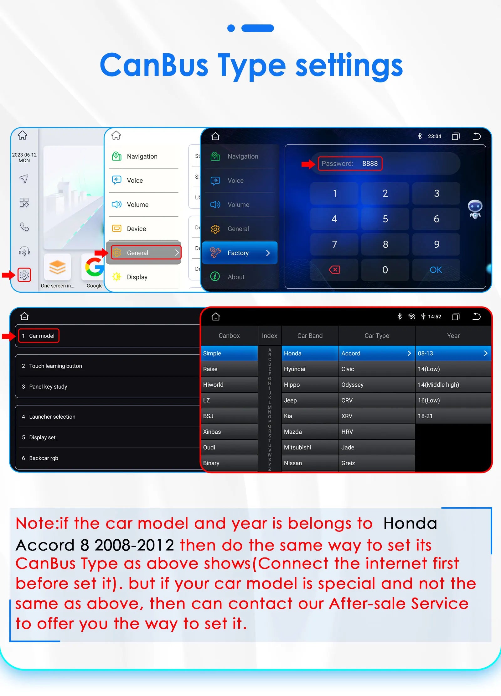 Android 12 for Honda Accord 8 Acura TSX 2008-2012 Auto radio Multimedia Video player GPS navigation Stereo 2din RDS DSP Carplay