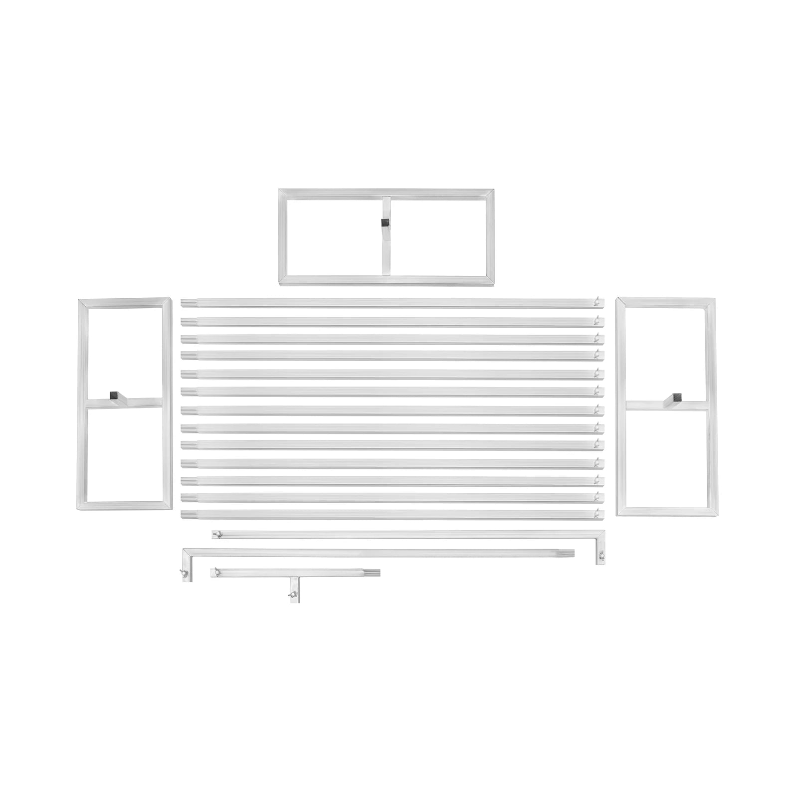 6 x 3m Backdrop Stand,Adjustable 10x20FT  Metal Arch Backdrop Stand for Parties Wedding Ceremony, Metal Arch Frame Decorate