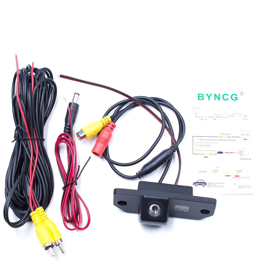 CCD HD Car Rear View Camera Wide Degrees Angle Reverse Parking Backup Waterproof  for Ford Focus 2 Sedan 2005-2011 C-Max