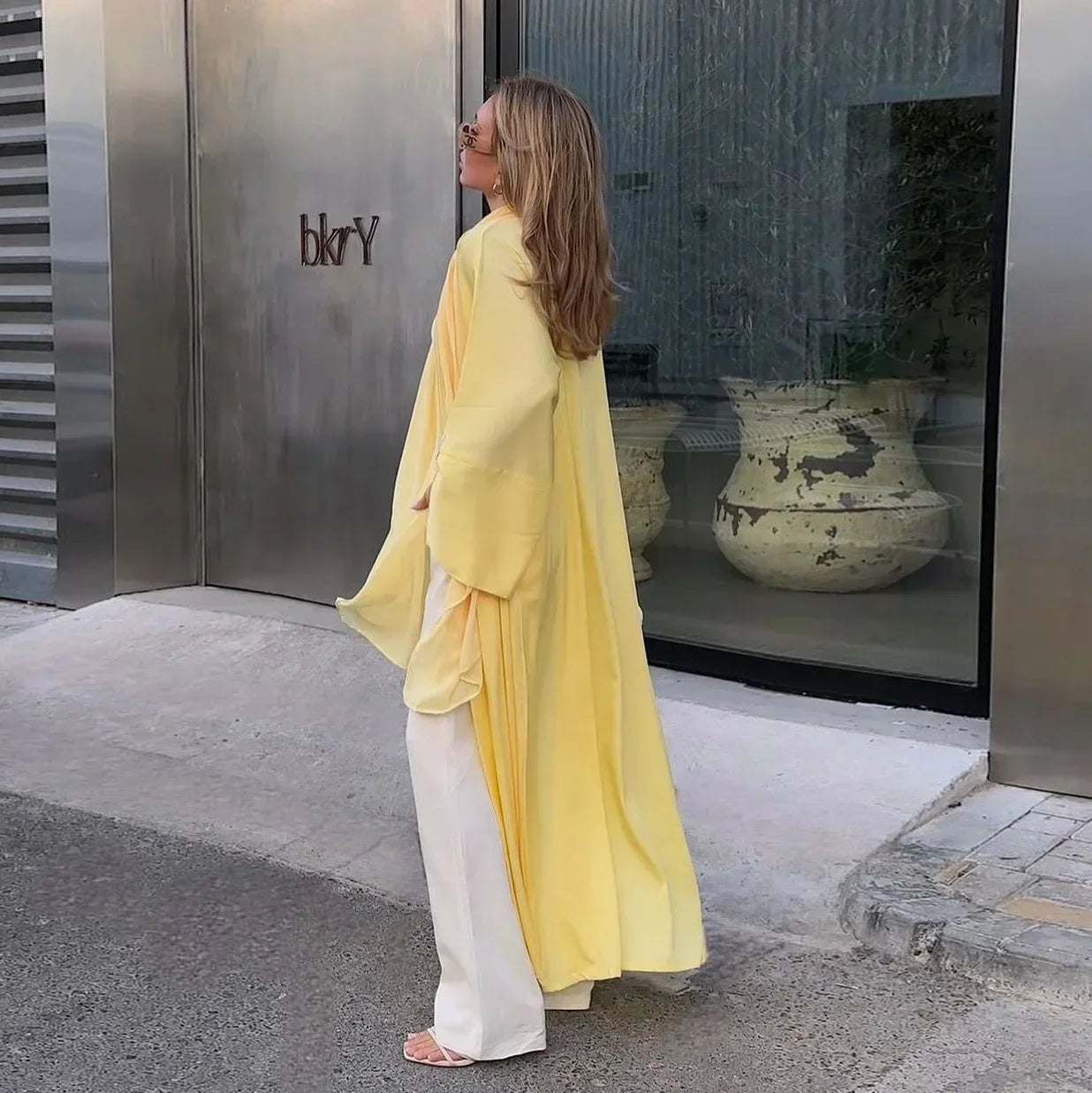 Muslim Women Pink Satin Kimono Abaya Damen Dubai Elegant Luxury Kaftan Modest Dress Islam Caftan Marocain Robe Femme Musulmane