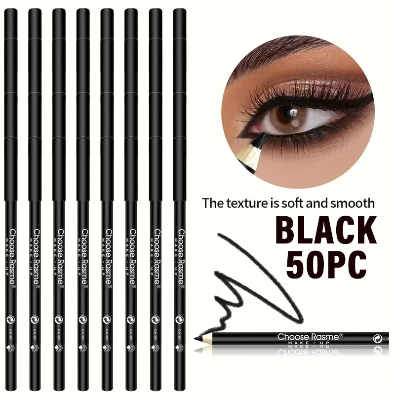30Pcs Waterproof Lasting Liquid Eyeliner Wholesale No Ink Leakage Smooth Quick-Dry Black Coffee Eyeliner Gel Non-fading Makeup