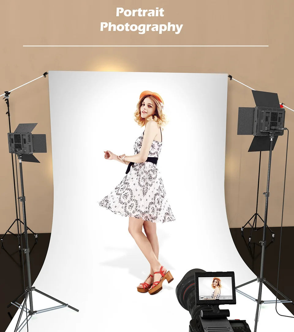 LED Photo Studio Light For Youbute Game Live Video Lighting On Camera 40W/50W Portable Video Recording Photography Panel Lamp