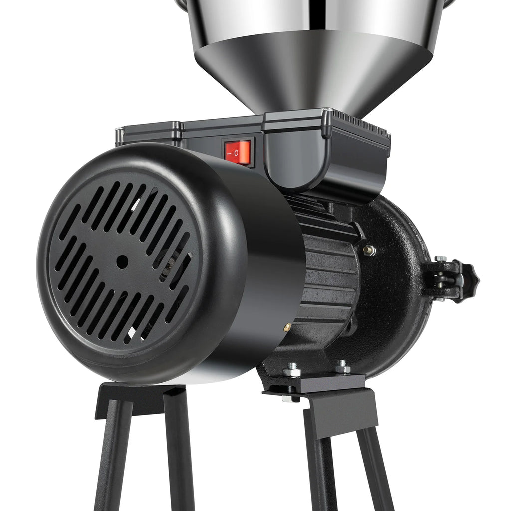 Electric Grain Mill,Dry Grain Wheat Grinder Coffee Bean Milling  and Grinding Machine ,with Stainless Steel Funnel,110/220V