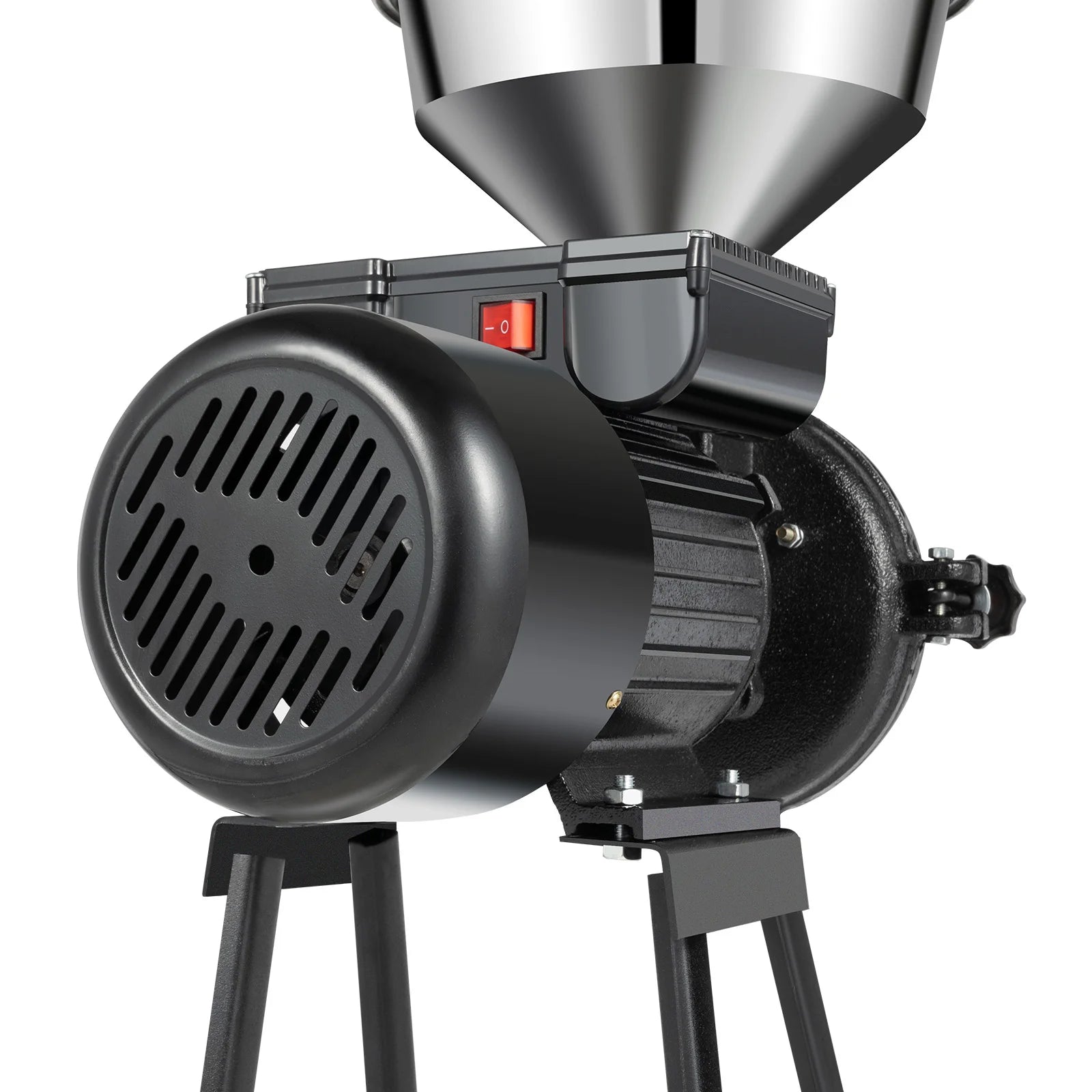 Electric Grain Mill,Dry Grain Wheat Grinder Coffee Bean Milling  and Grinding Machine ,with Stainless Steel Funnel,110/220V