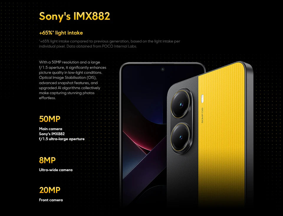 POCO X7 Pro Global Version Cellphone 256GB / 512GB Dimensity 8400-Ultra 6.67" 120Hz Display 6000mAh 5G NFC