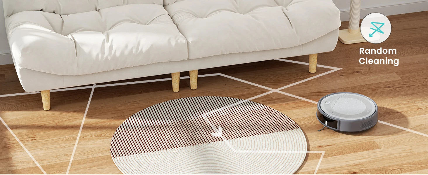 Lefant M310 Robot Vacuum Cleaner 4500PA Powerful Suction 180 Minutes,App/Alexa Control Ideal for Pet Hair and Hard Floors