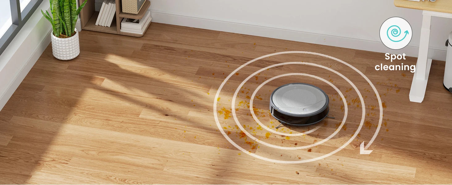 Lefant M310 Robot Vacuum Cleaner 4500PA Powerful Suction 180 Minutes,App/Alexa Control Ideal for Pet Hair and Hard Floors