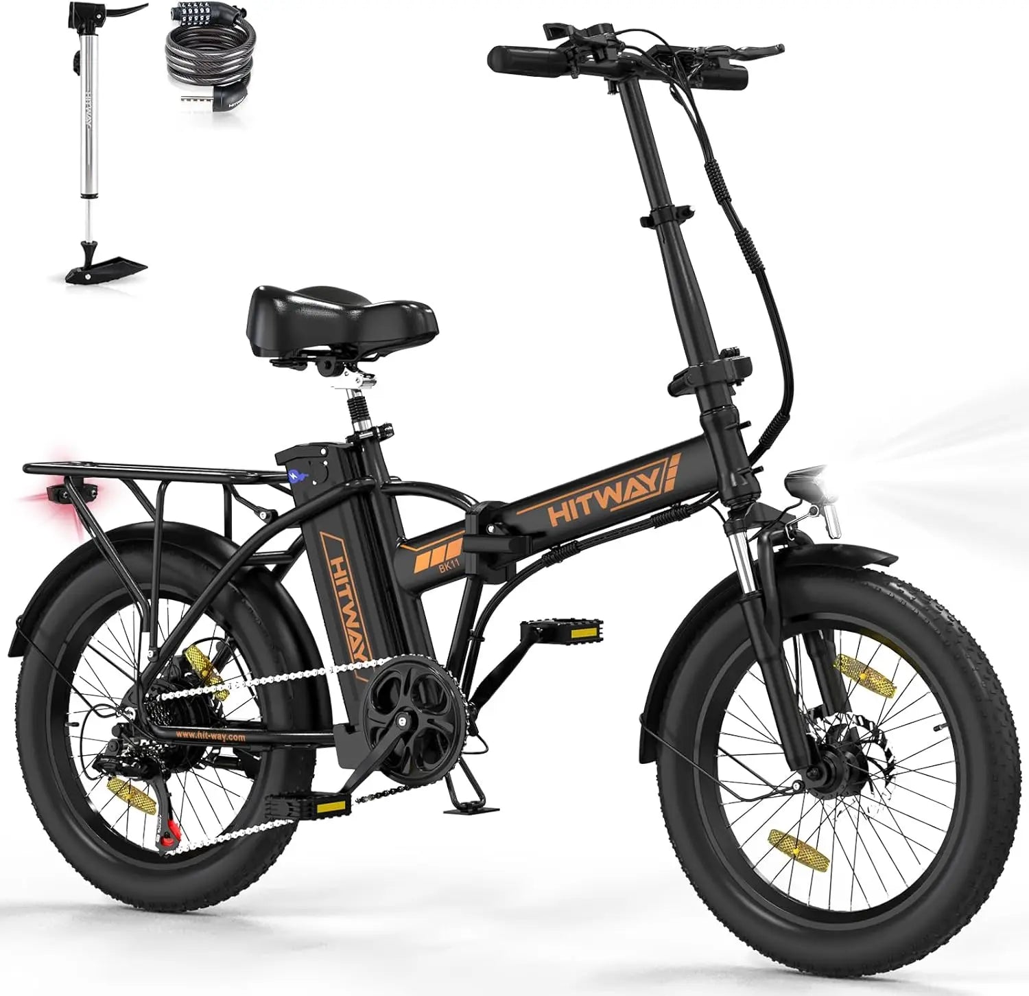 20 big electric Bike electric Bike HITWAY electric electric bikes 36V 12 ahum removable Lithium battery, motor out W
