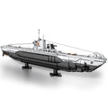 3624PCS U Shaped Submarine Building Blocks Undersea Boat Model Bricks With Base Bracket Desktop Ornaments Kids DIY Toys Gifts