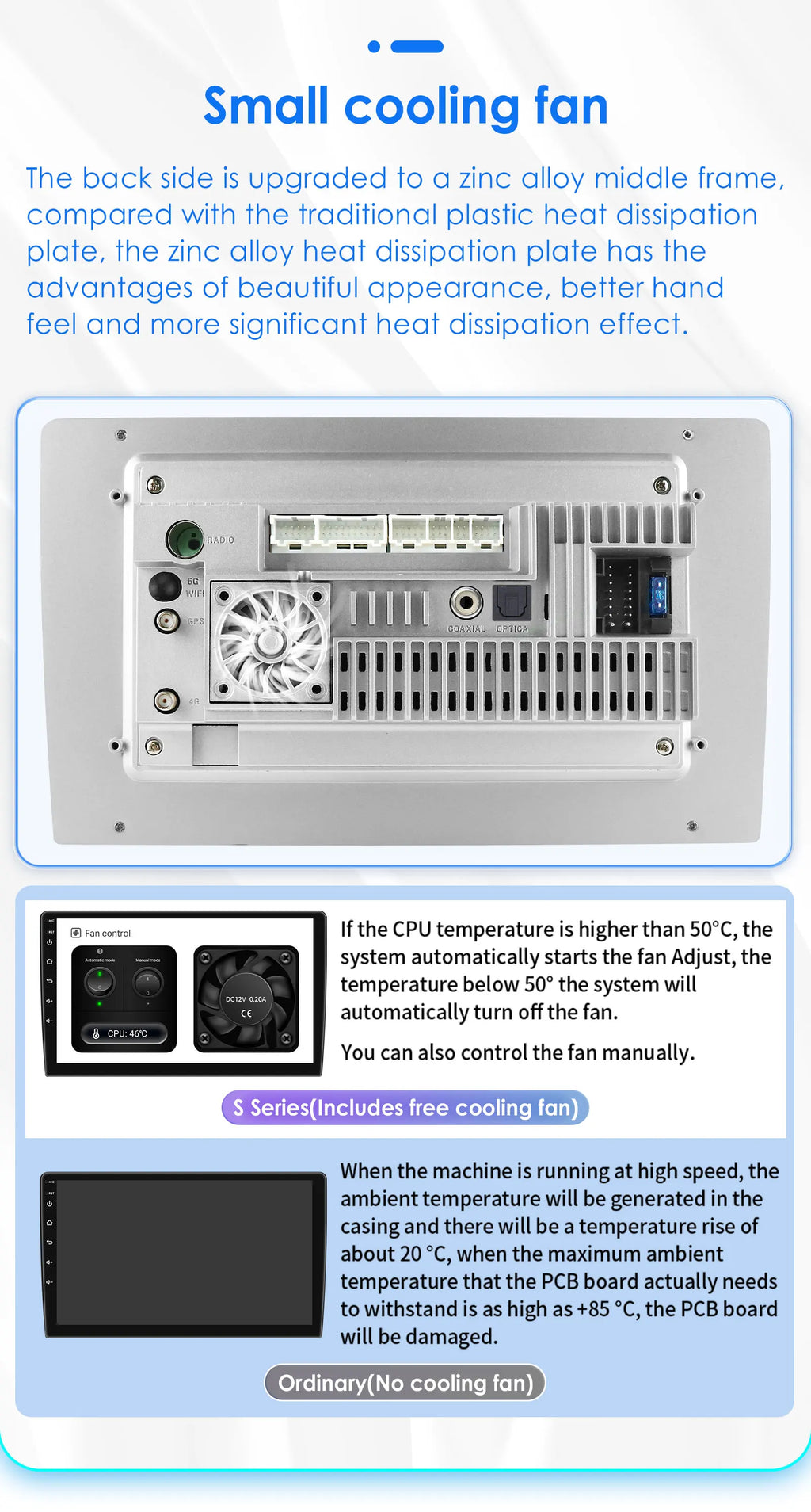 Hizpo 2din Carplay Android 14 UIS7862 Car Radio Multimedia Player for Volkswagen Golf Polo Tiguan Passat B7 B6 SEAT Leon DSP RDS